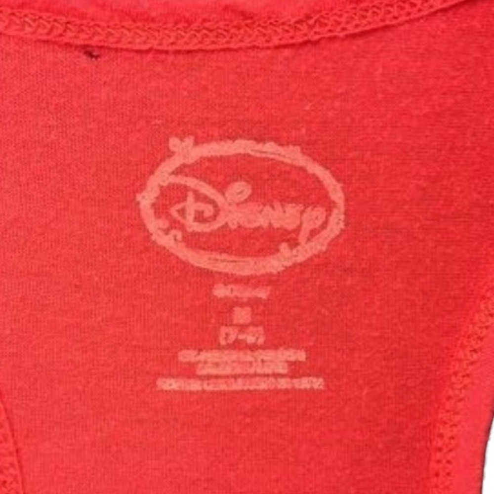 Disney Tank Top Red Mickey Mouse Graphic Sleeveless Retro 1928 Vintage Festival - Picture 6 of 7